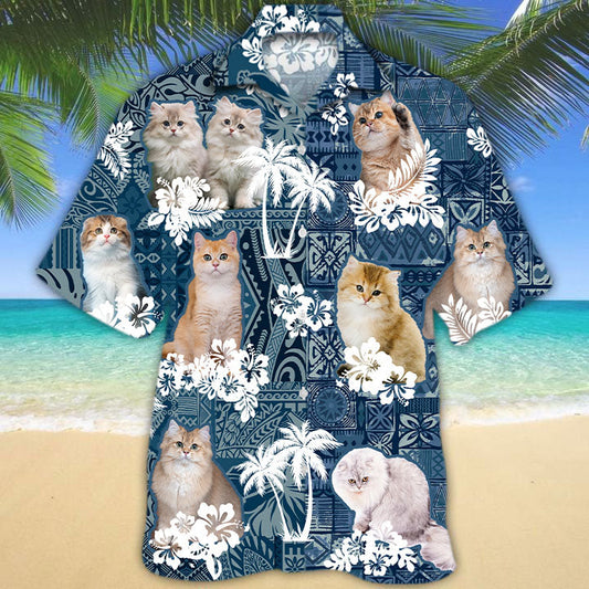 Chinchilla Longhair Hawaiian Shirt TD01