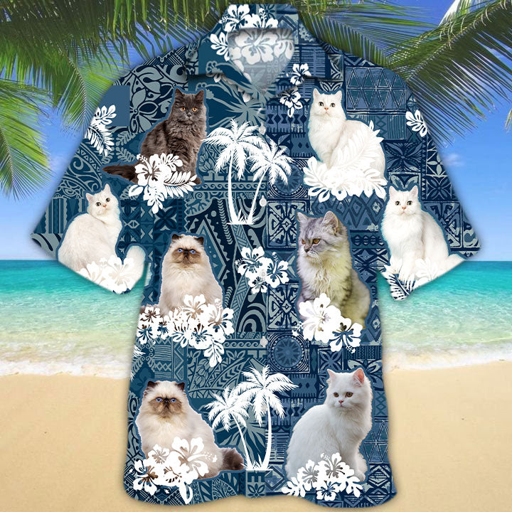 Persian Longhair Hawaiian Shirt TD01