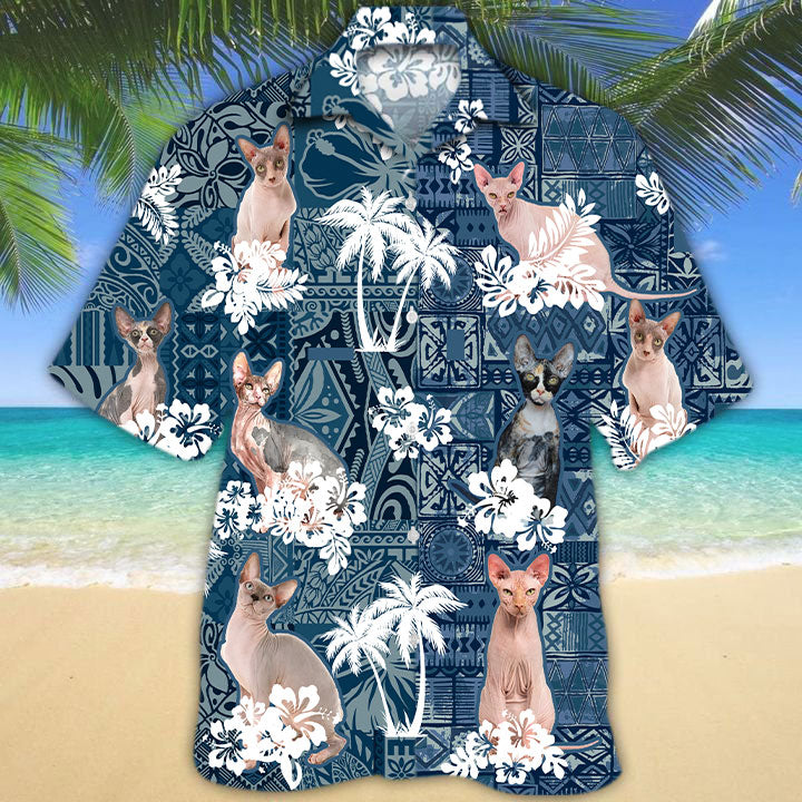 Sphynx Hawaiian Shirt TD01