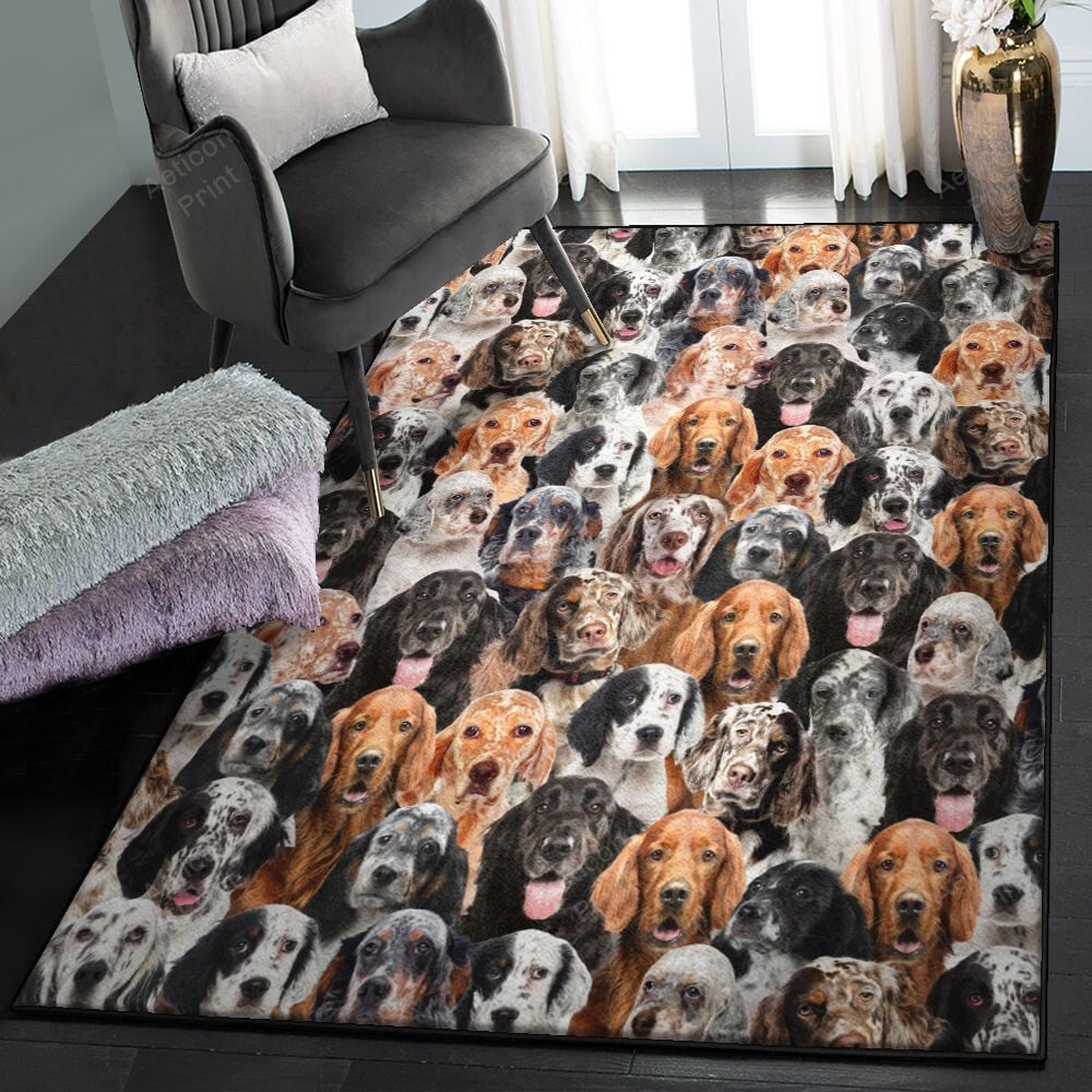 Irish Setter Area Rug