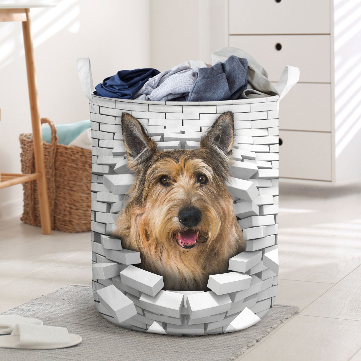 Berger Picard - In The Hole Of Wall Pattern Laundry Basket
