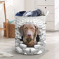 Chesapeake Bay - In The Hole Of Wall Pattern Laundry Basket