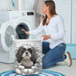 Shih Tzu - In The Hole Of Wall Pattern Laundry Basket