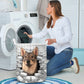 Swedish Vallhund - In The Hole Of Wall Pattern Laundry Basket