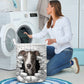 Whippet - In The Hole Of Wall Pattern Laundry Basket