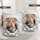 American Bully - In The Hole Of Wall Pattern Laundry Basket