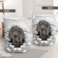 Great Dane - In The Hole Of Wall Pattern Laundry Basket