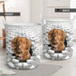 Nova Scotia Duck Tolling Retriever - In The Hole Of Wall Pattern Laundry Basket