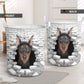 Pinscher - In The Hole Of Wall Pattern Laundry Basket
