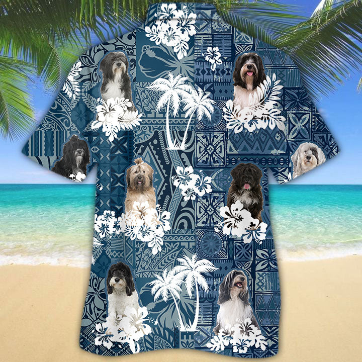Tibetan Terrier Hawaiian Shirt TD01
