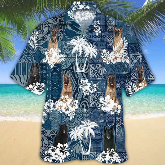 Belgian Shepherd Hawaiian Shirt TD01