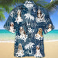Bearded Collie Hawaiian Shirt TD01