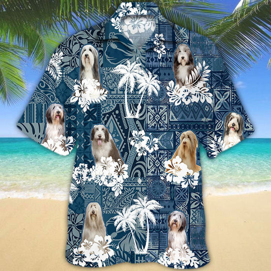 Bearded Collie Hawaiian Shirt TD01