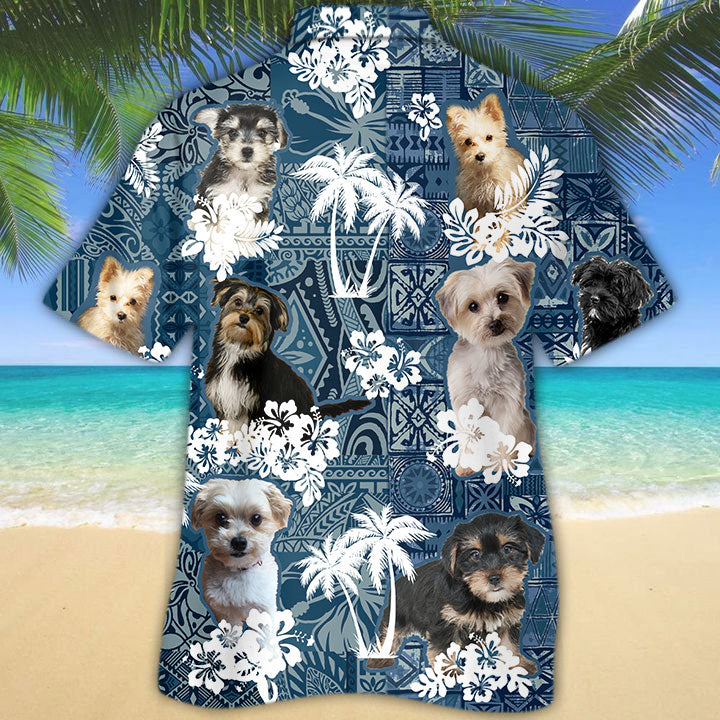 Morkie Hawaiian Shirt TD01