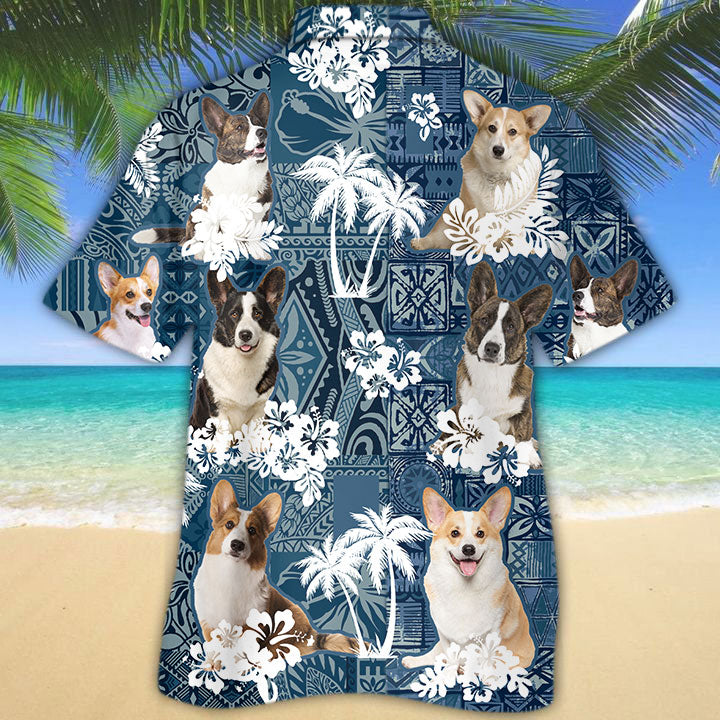 Cardigan Welsh Corgi Hawaiian Shirt TD01