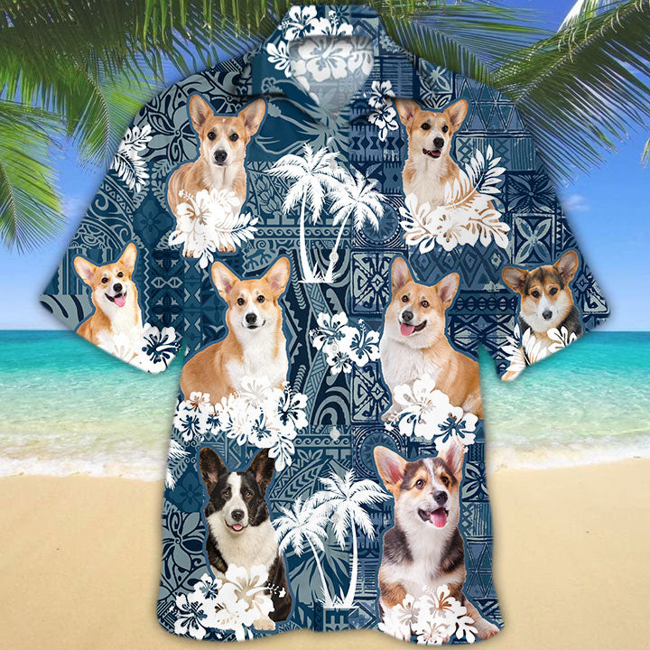Pembroke Welsh Corgi Hawaiian Shirt TD01