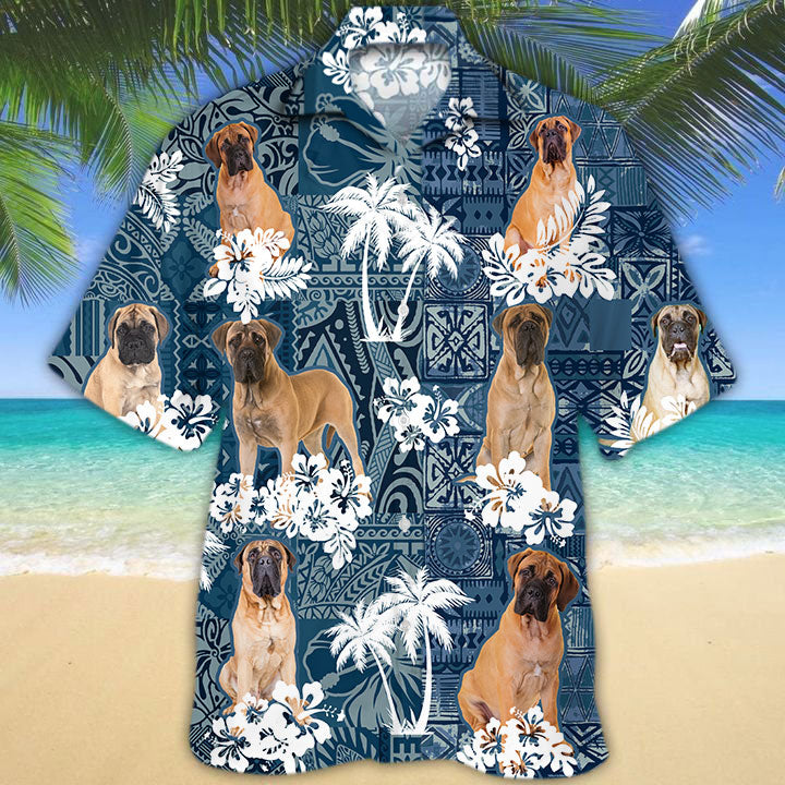 Bullmastiff Hawaiian Shirt TD01