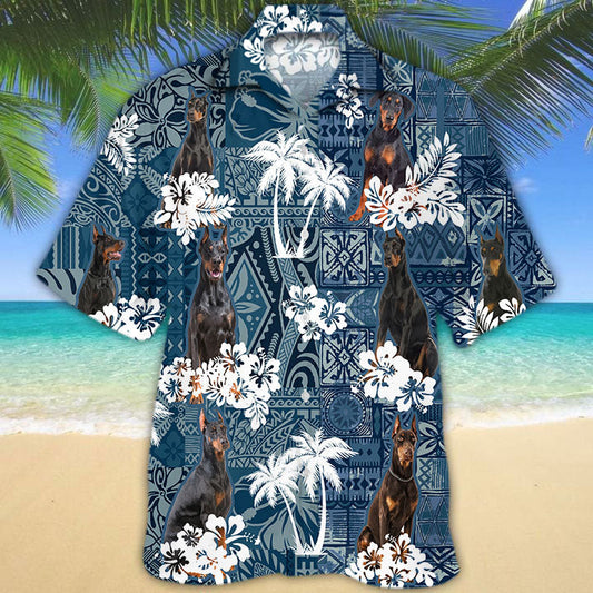 Doberman Pinscher Hawaiian Shirt TD01