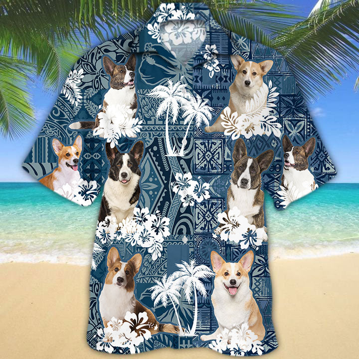 Cardigan Welsh Corgi Hawaiian Shirt TD01