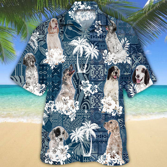 English Setter 2 Hawaiian Shirt TD01