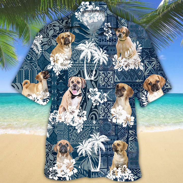 Puggle Hawaiian Shirt TD01