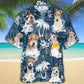 Wire Fox Terrier Hawaiian Shirt TD01