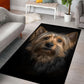 Silky Terrier 3D Portrait Area Rug