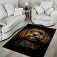 Cavapoo 3D Portrait Area Rug