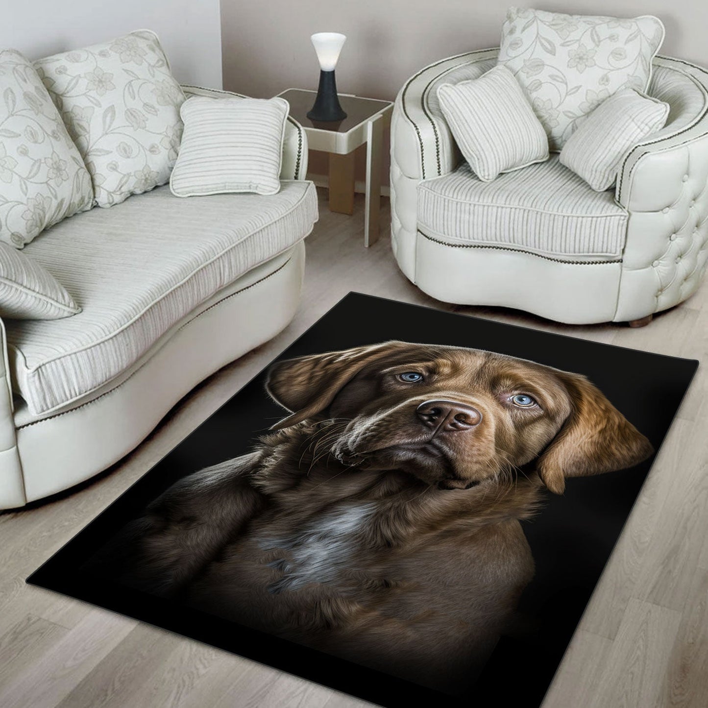 Chesapeake Bay 3D Portrait Area Rug