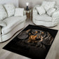 Dachshund 2 3D Portrait Area Rug