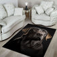 Labrador Retriever 3D Portrait Area Rug
