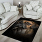 Puggle 3D Portrait Area Rug
