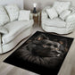 Schipperke 3D Portrait Area Rug