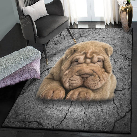 Shar Pei 1 Area Rug