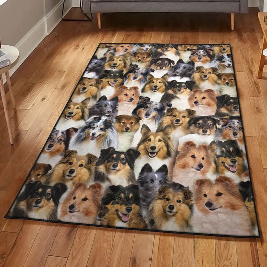 Shetland Sheepdog Area Rug