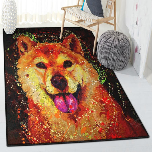 Shiba Inu Area Rug