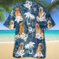 Golden Retriever Hawaiian Shirt With Pocket TD01