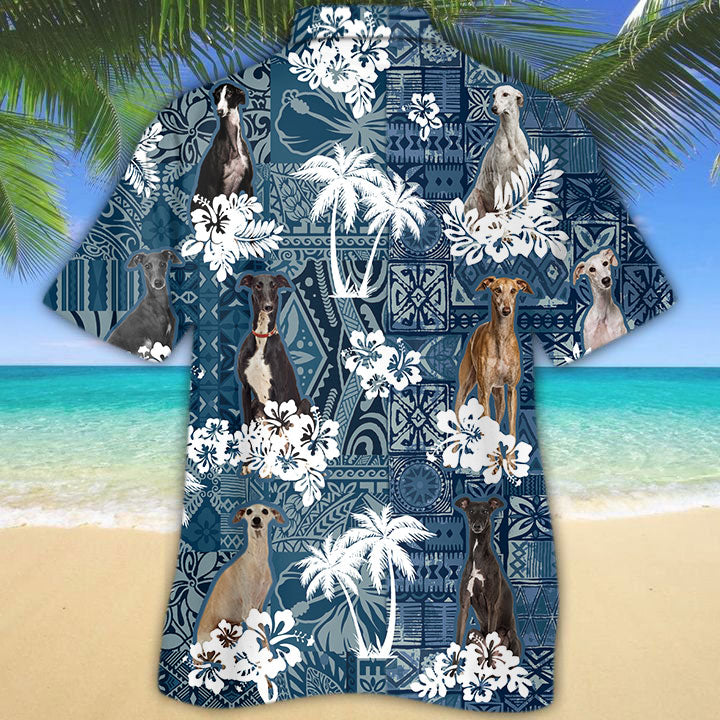 Greyhound Hawaiian Shirt TD01