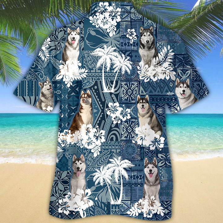 Husky Hawaiian Shirt TD01