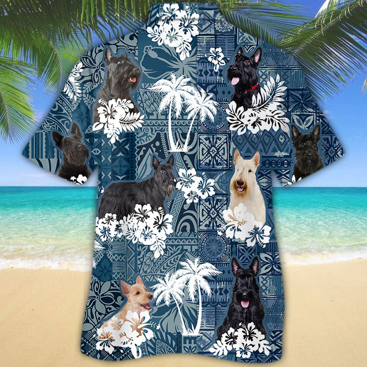 Scottish Terrier Hawaiian Shirt TD01