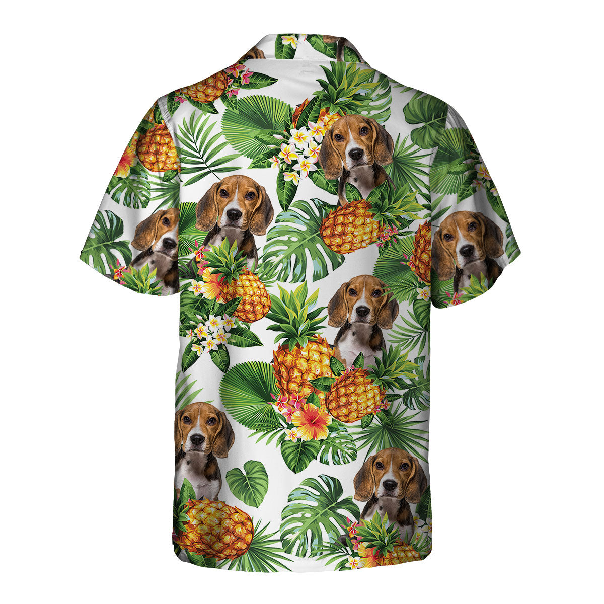 Beagle - Tropical Pattern Hawaiian Shirt