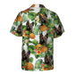 Berger Picard AI - Tropical Pattern Hawaiian Shirt