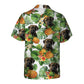 Boerboel AI - Tropical Pattern Hawaiian Shirt