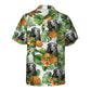 Borzoi AI - Tropical Pattern Hawaiian Shirt