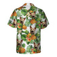 Carolina Dog AI - Tropical Pattern Hawaiian Shirt