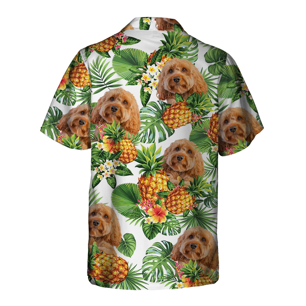 Cavapoo - Tropical Pattern Hawaiian Shirt
