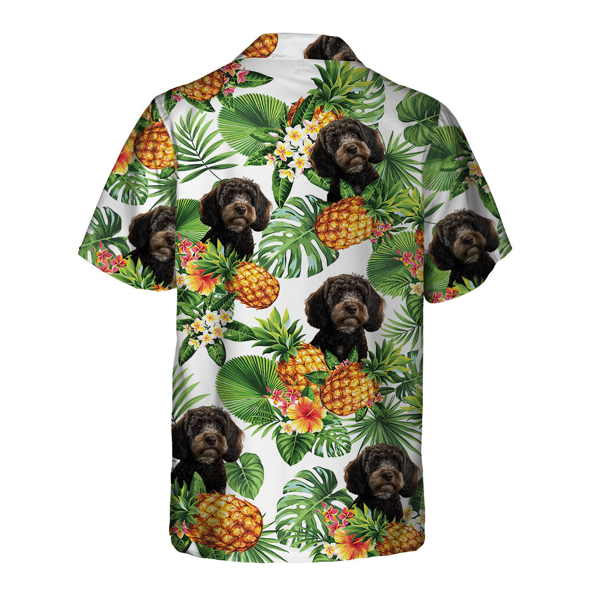 Cockapoo AI - Tropical Pattern Hawaiian Shirt