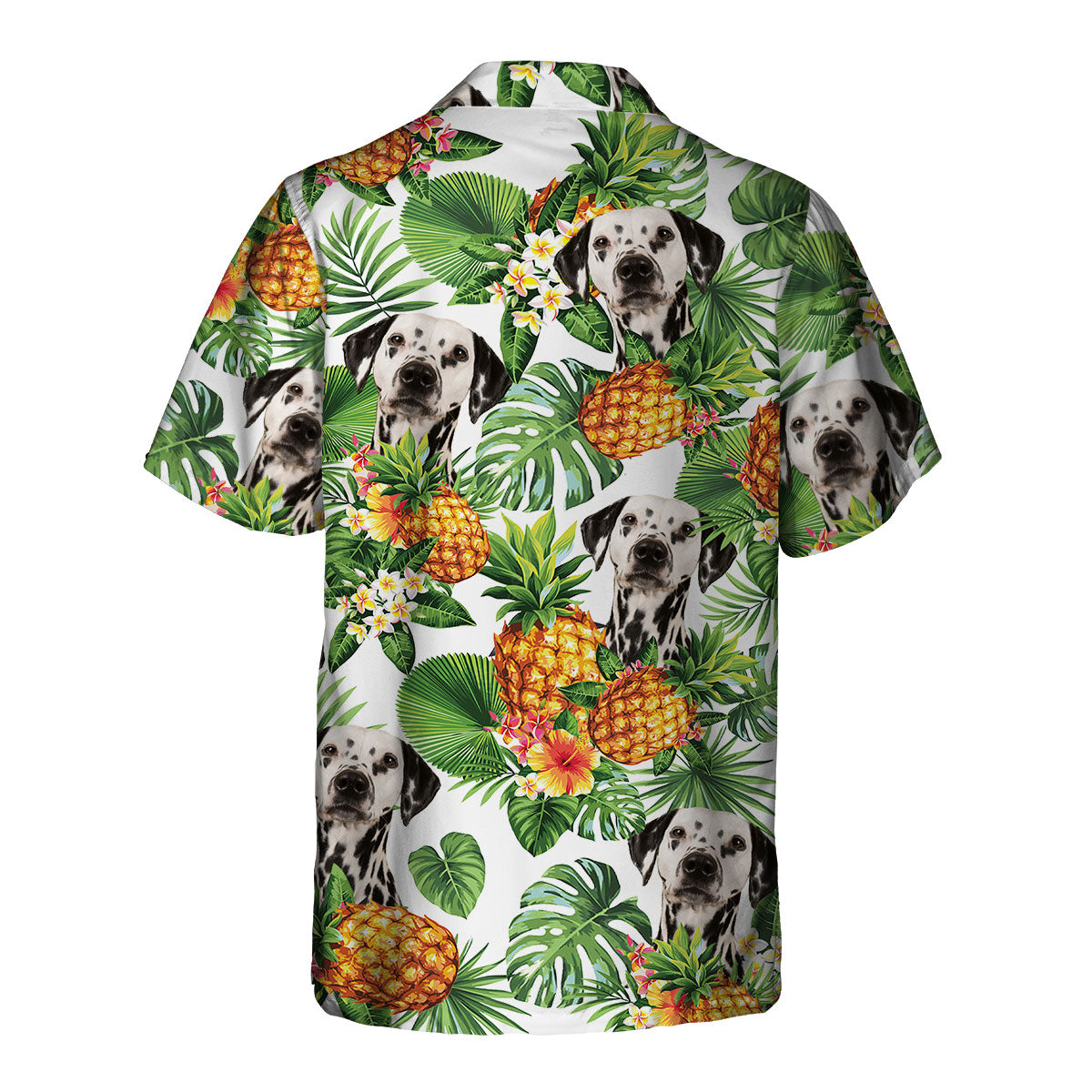 Dalmatian - Tropical Pattern Hawaiian Shirt