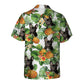 French Bulldog AI - Tropical Pattern Hawaiian Shirt