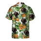 German Shorthaired Pointer AI - Tropical Pattern Hawaiian Shirt